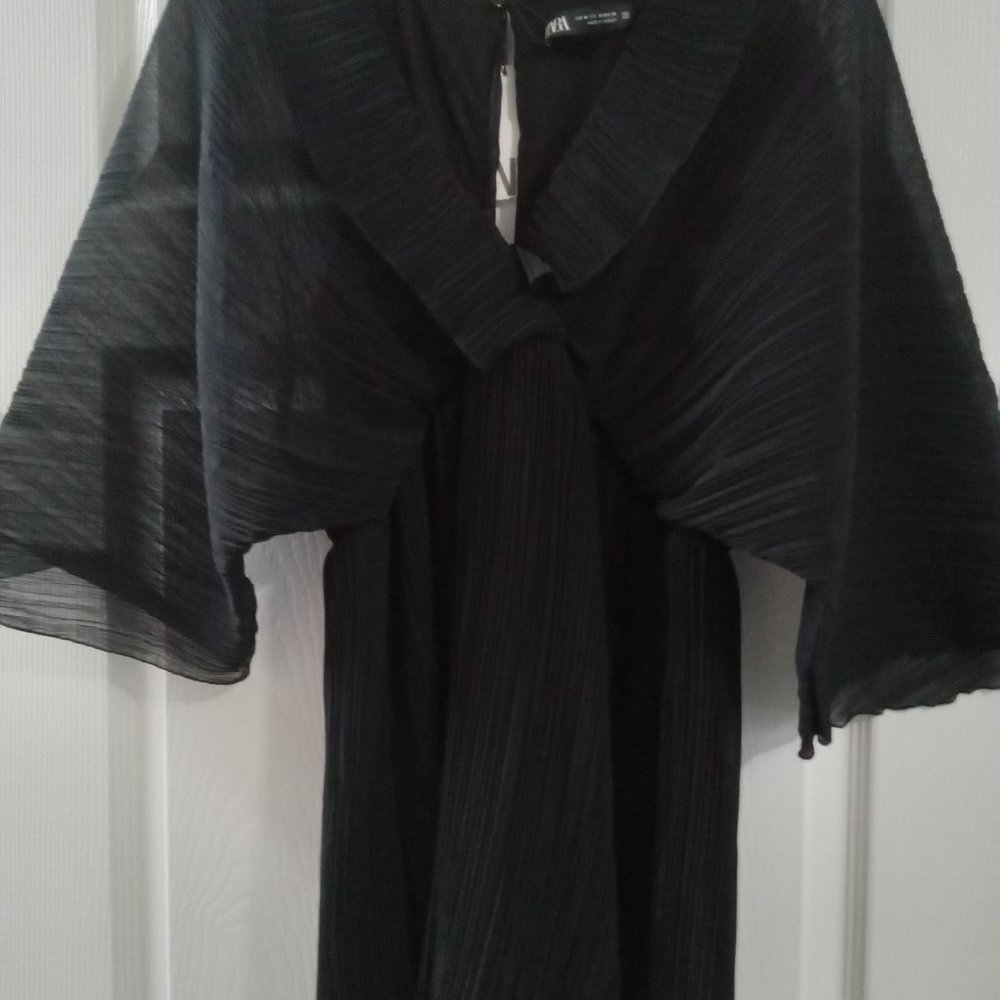 Zara Pleated Blouse